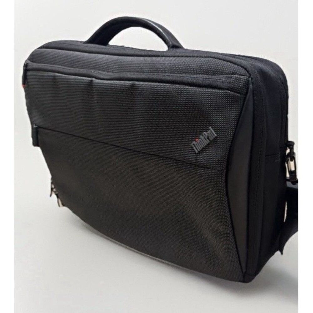 ThinkPad Black Nylon Padded Shoulder Messenger Bag for 15" Laptop